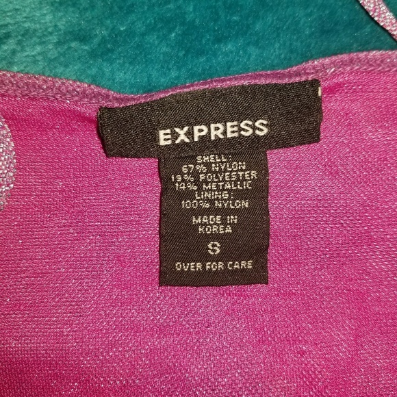 Metallic Purple Express Tank (club wear) - Make me - Picture 4 of 6